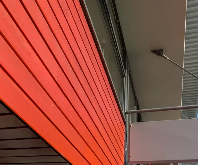 buitenschilderwerk rood
